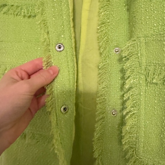 NWT APPARIS Callie Fringe Shacket - Picture 7 of 14